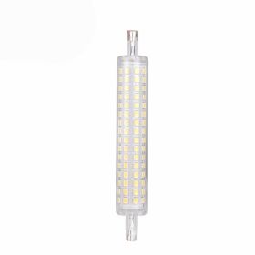 Hot Sale LED Aluminum Parts With Cover Luminous Projection Horizontal Plug Light (Option: 110V Warm White-118MM 10W 128 Beads)