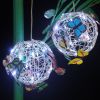 2pcs Butterfly Outdoor Decorative Light Solar, Hanging Solar Lights