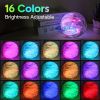 3D Printing Galaxy Lamp Moonlight USB LED Night Lunar Light Touch Color Changing Moon Lamp