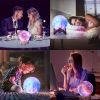 3D Printing Galaxy Lamp Moonlight USB LED Night Lunar Light Touch Color Changing Moon Lamp