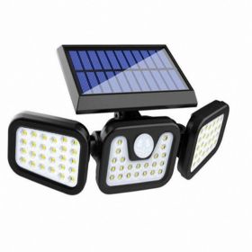 Solar Wall Lamp Household Outdoor Waterproof Induction (Option: 74LED)